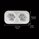 Molde de silicona Huellitas 2D