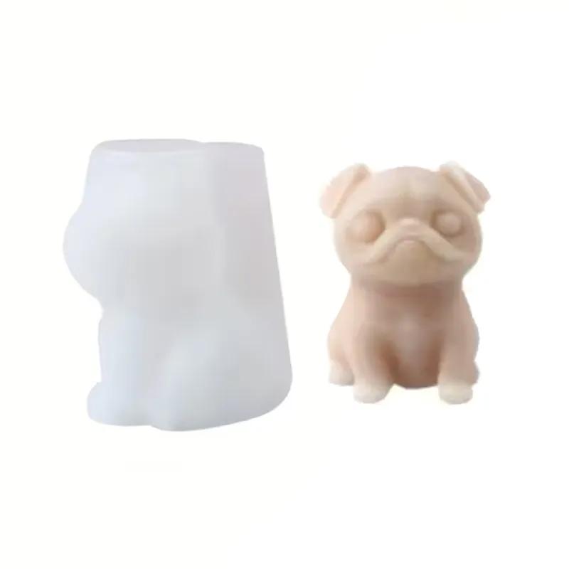 Molde de silicona Perro Pekinés