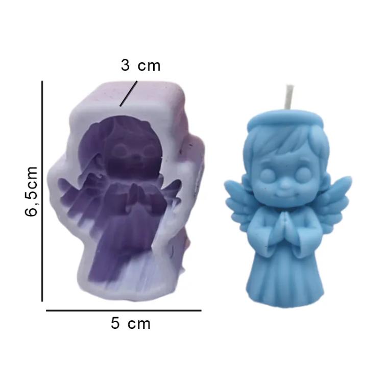 Molde de silicona Angelito