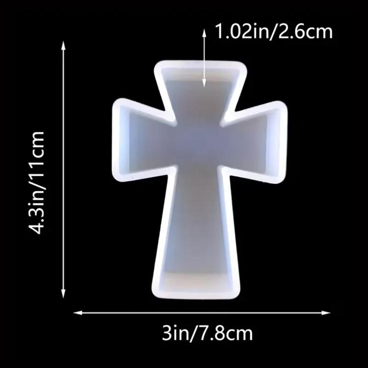 Molde de silicona Cruz Bendecida