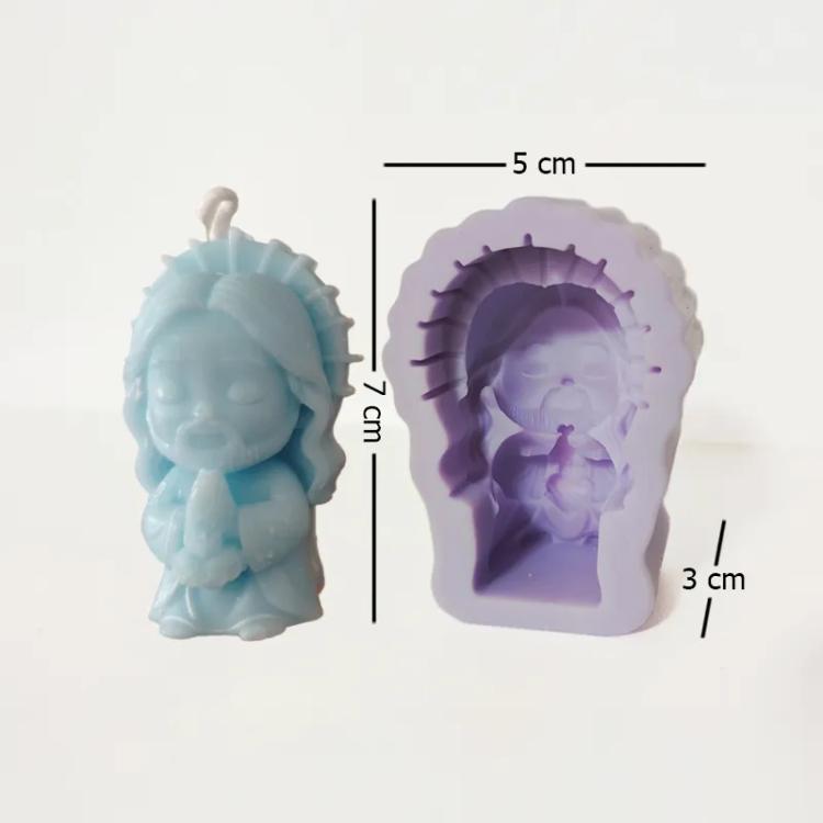 Molde de silicona Jesusito