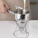 Embudo dispensador en acero inoxidable 1000ML