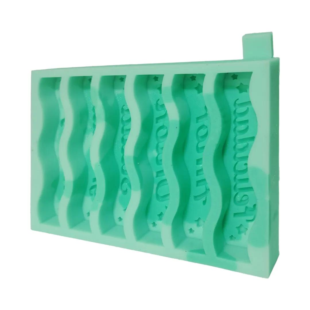 Molde de silicona Ondas Básico 6 CAV | Navidad