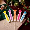 Molde Velas Deseos Estrella Básica 5 Cavidades | Navidad