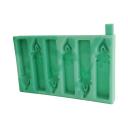 Molde Velas de Deseos Vela Farol 2D 6 cavidades | Navidad
