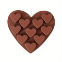 Molde de silicona Corazones X10 | Decorativo Múltiple