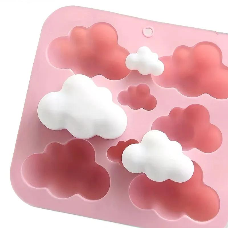 Molde de silicona Nubes Surtidas 8 Cavidades | Decorativo Múltiple