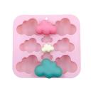 Molde de silicona Nubes Surtidas 8 Cavidades | Decorativo Múltiple