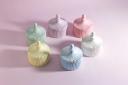 Envase Cofre Rayas (Base + Tapa) | Envases Yeso - Concreto