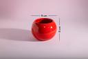 Envase de Cerámica Redonda Pequeña 9cm | Envases Yeso - Concreto