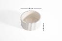 Base Redonda Rayas | Envases Yeso - Concreto