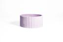 Base Redonda Rayas | Envases Yeso - Concreto