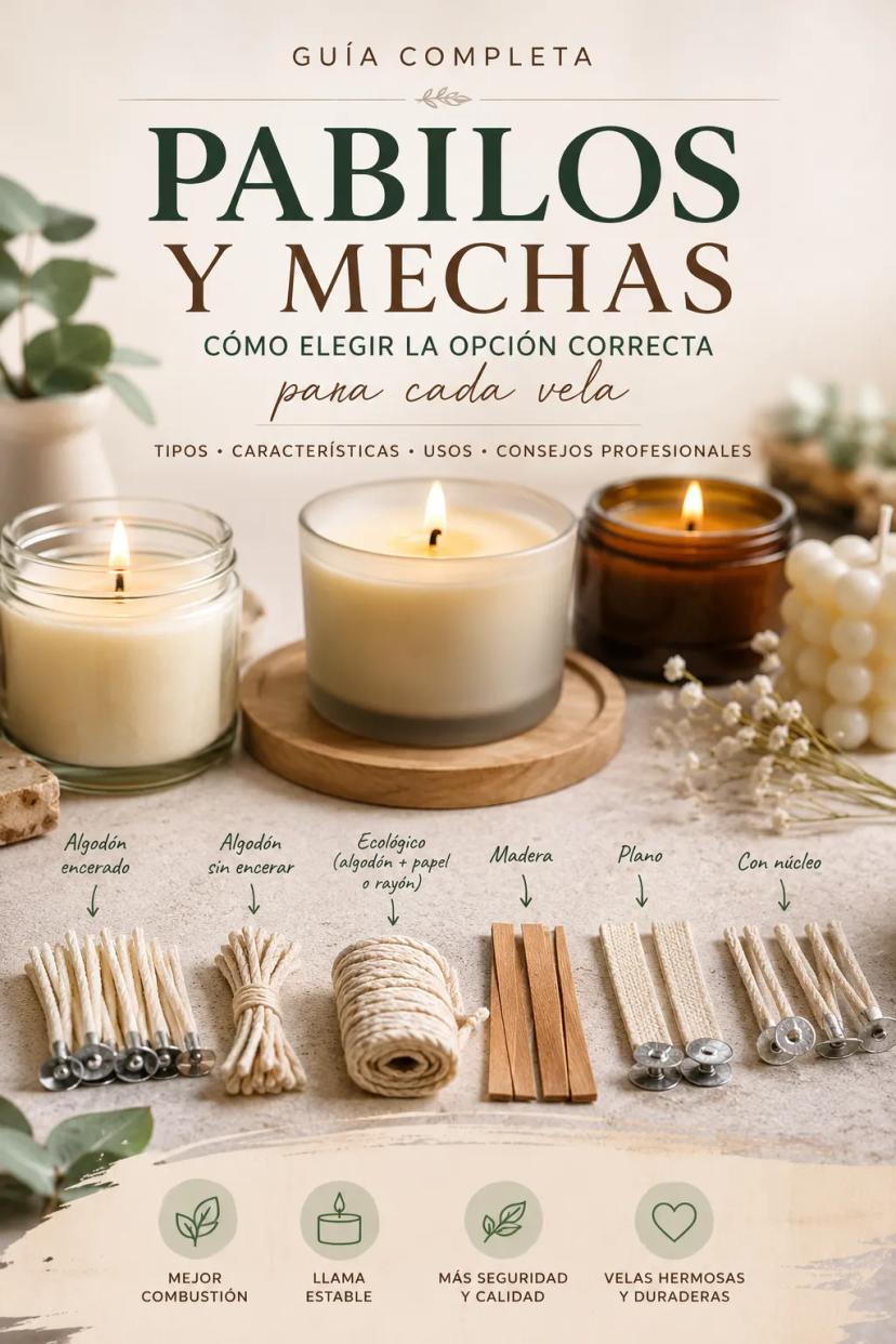 Infografía Pabilos y Mechas